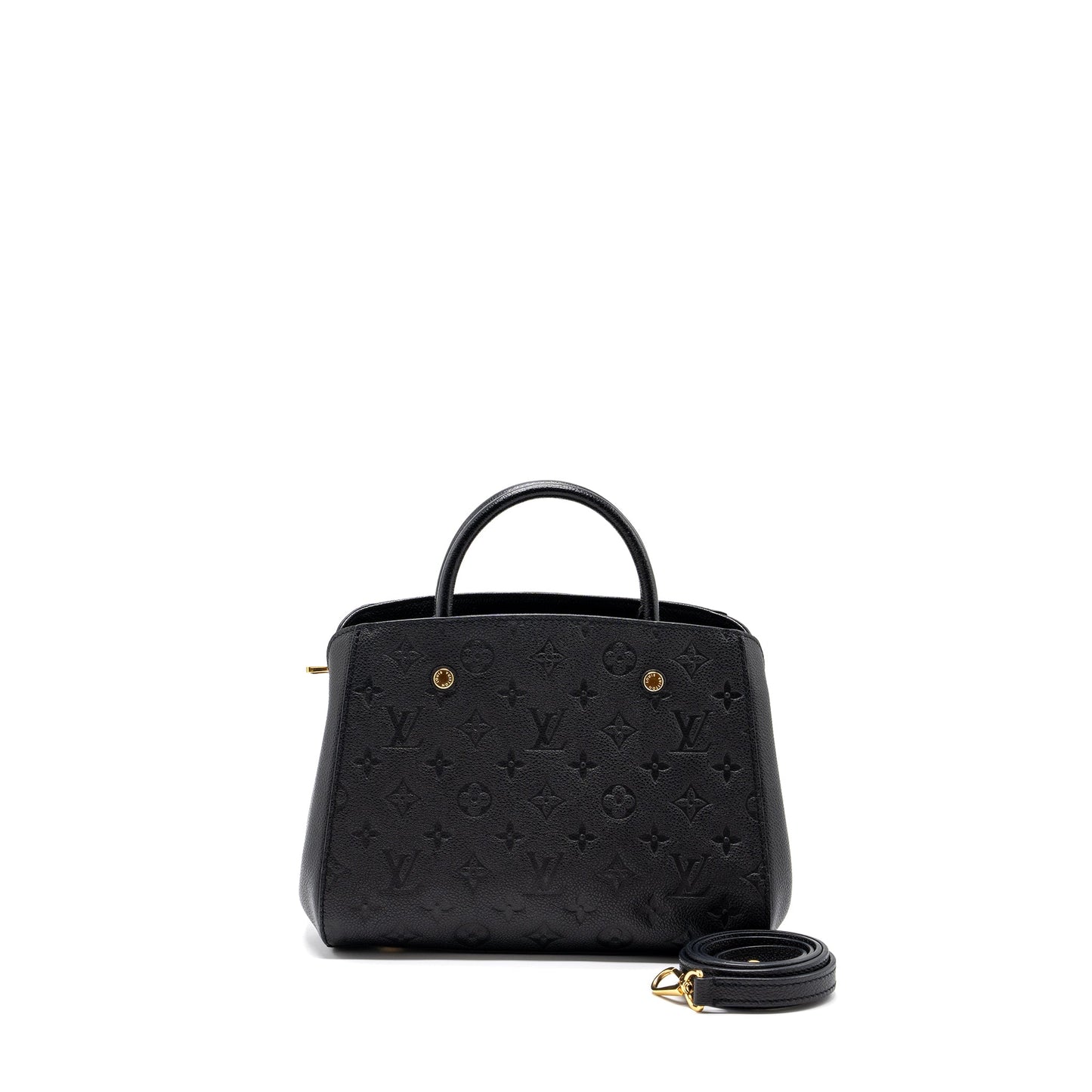 Louis Vuitton Montaigne BB monogram Empreinte Black GHW