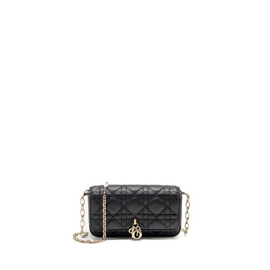 Dior My Dior - Dior Talk Phone Pouch lambskin black