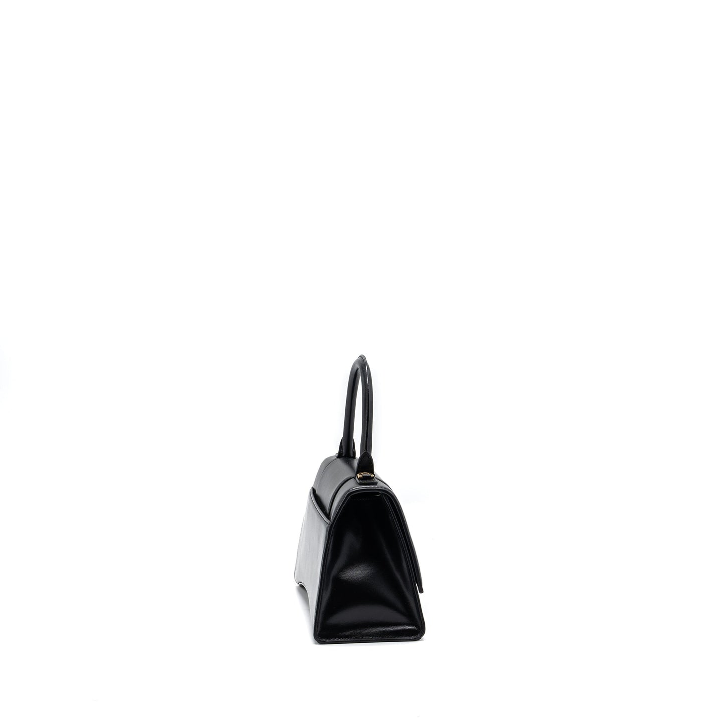 Balenciaga Hourglass S Calfskin Black