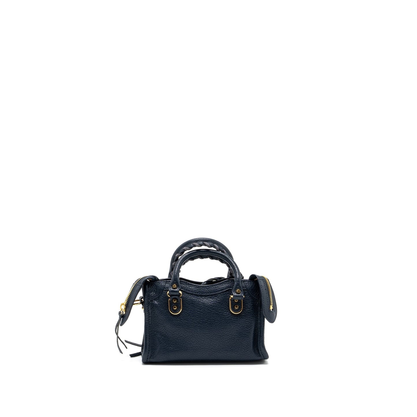 Balenciaga Nano City Purse Navy