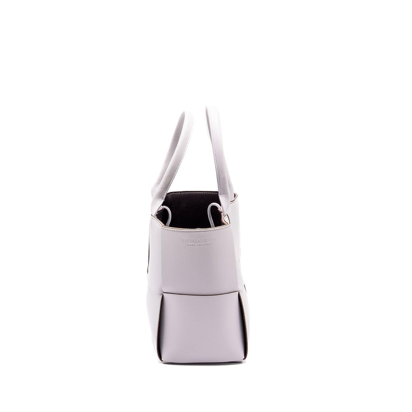 Bottega Veneta Small Arco Tote Purse Leather Light Purple