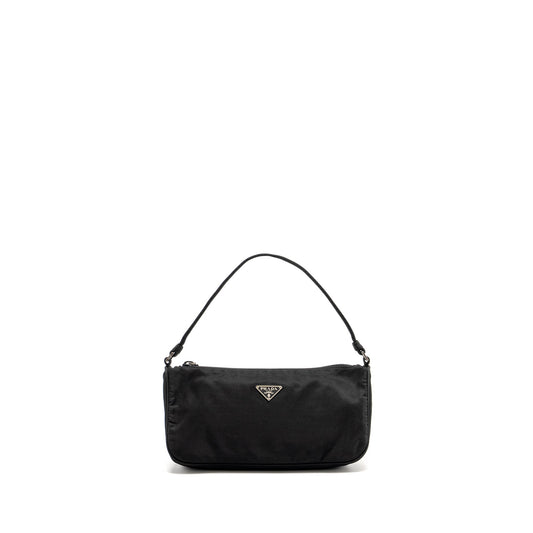 Prada Tessuto Pochette Nylon Black SHW