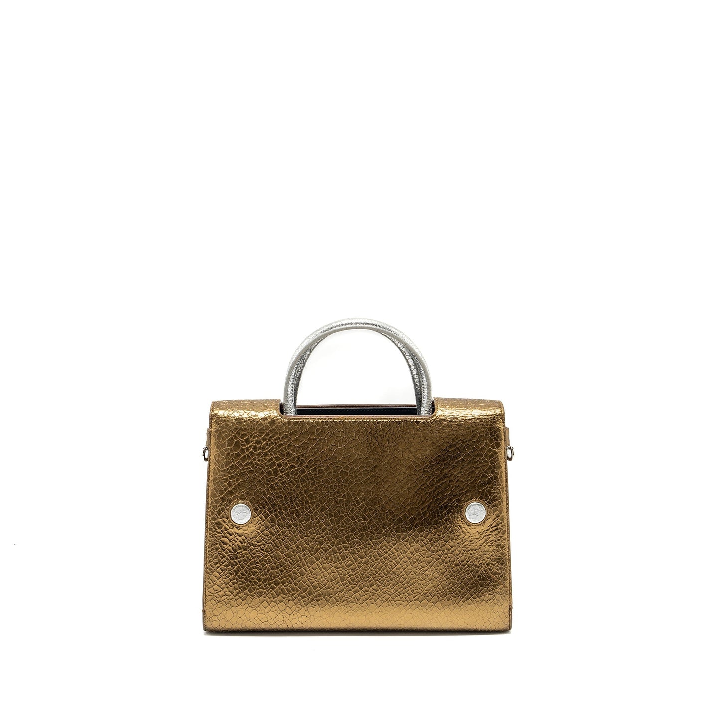 Dior Top Hanbdle tote Purse multicolour metallic bronze / silver