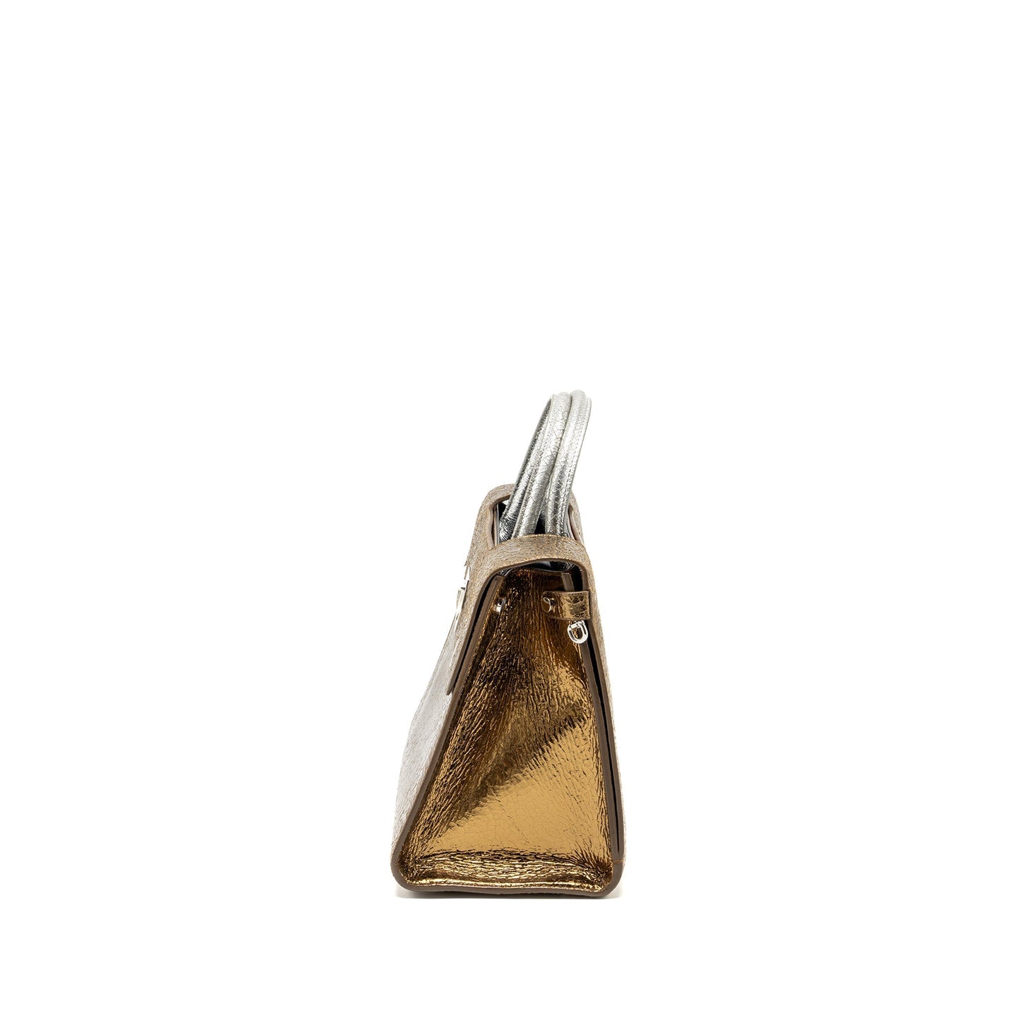 Dior Top Hanbdle tote Purse multicolour metallic bronze / silver