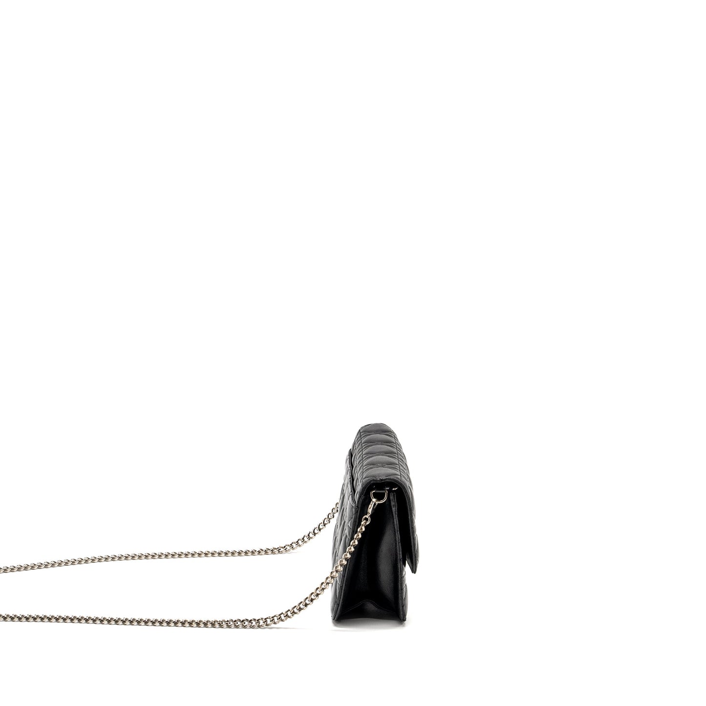 Dior Miss Dior Promenade Pouch Purse Lambskin Black
