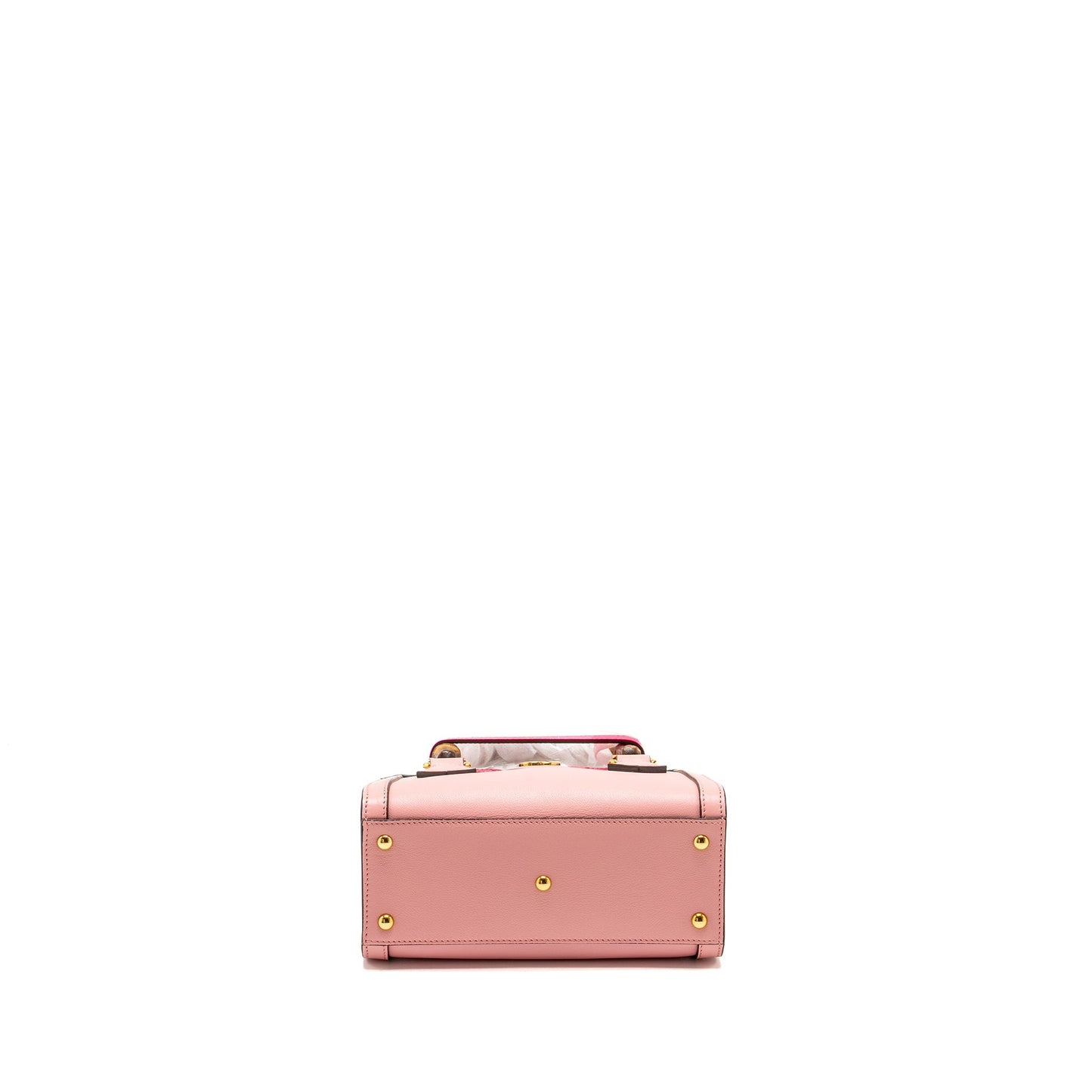 Gucci Mini Diana Bamboo Tote Bag Leather Pink