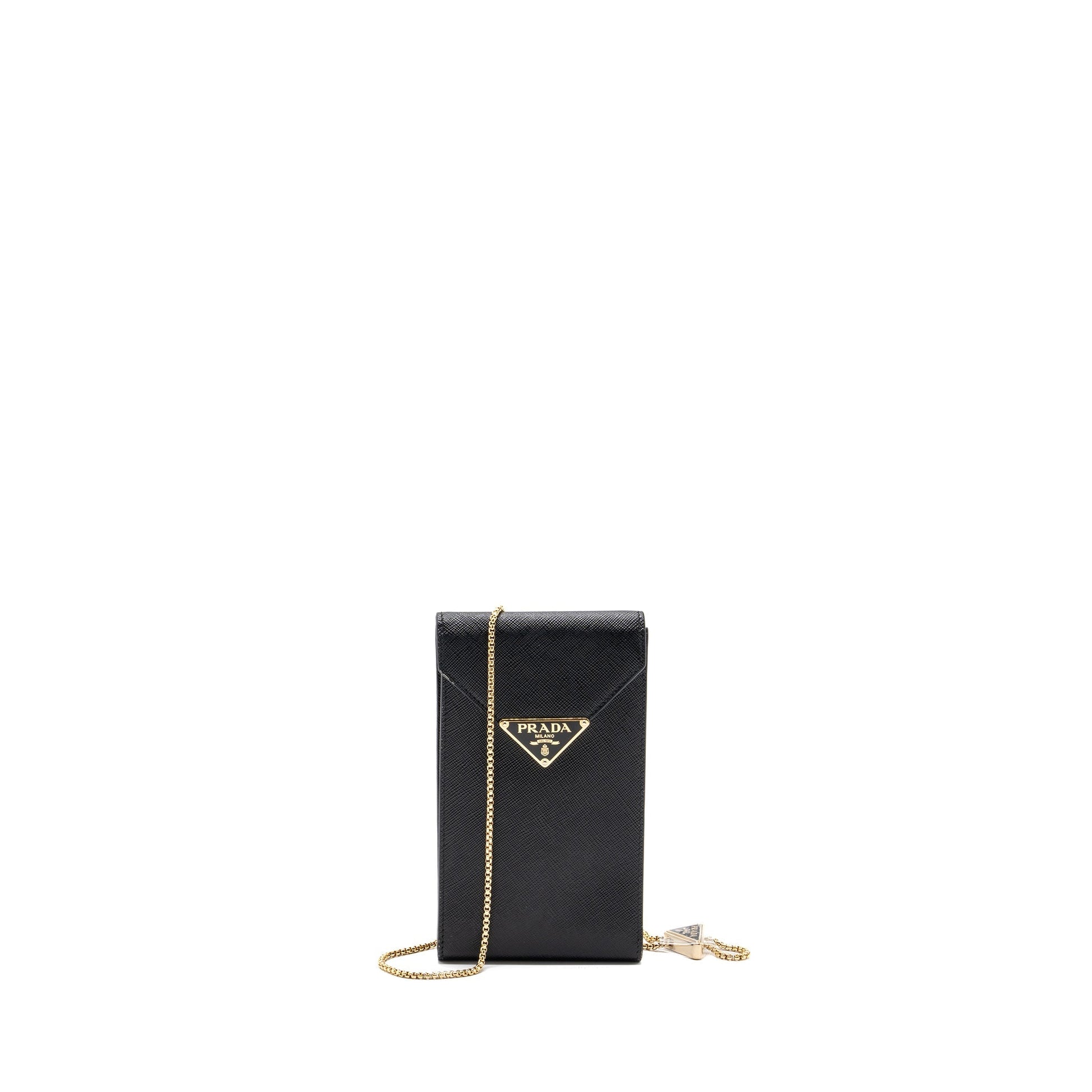 Prada Mini Purse Saffiano Leather Black