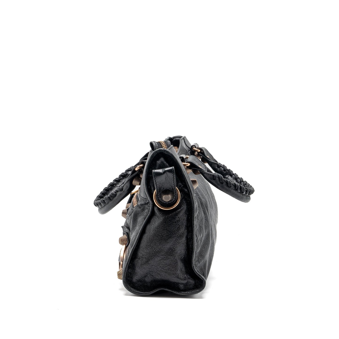 Balenciaga giant city Purse leather black
