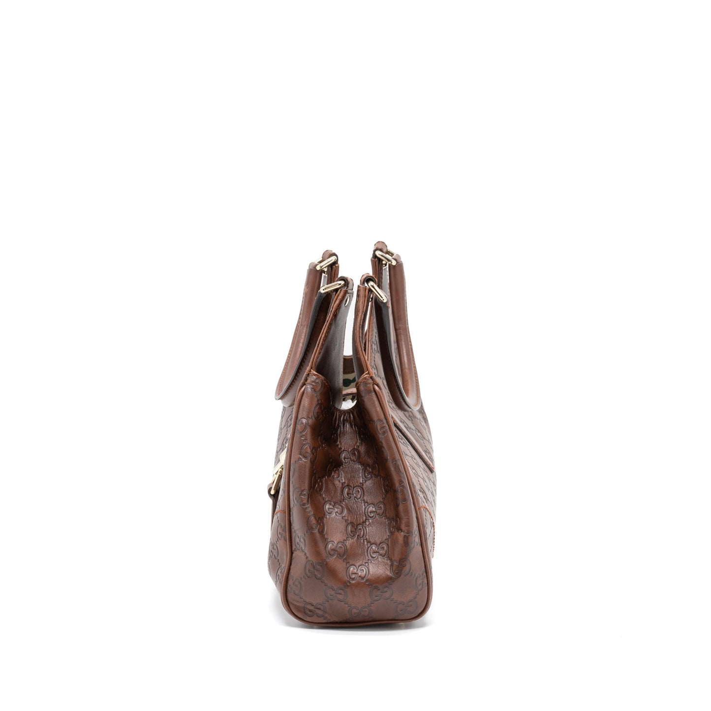 Gucci Jackie Bag GG Supreme Calfskin Brown