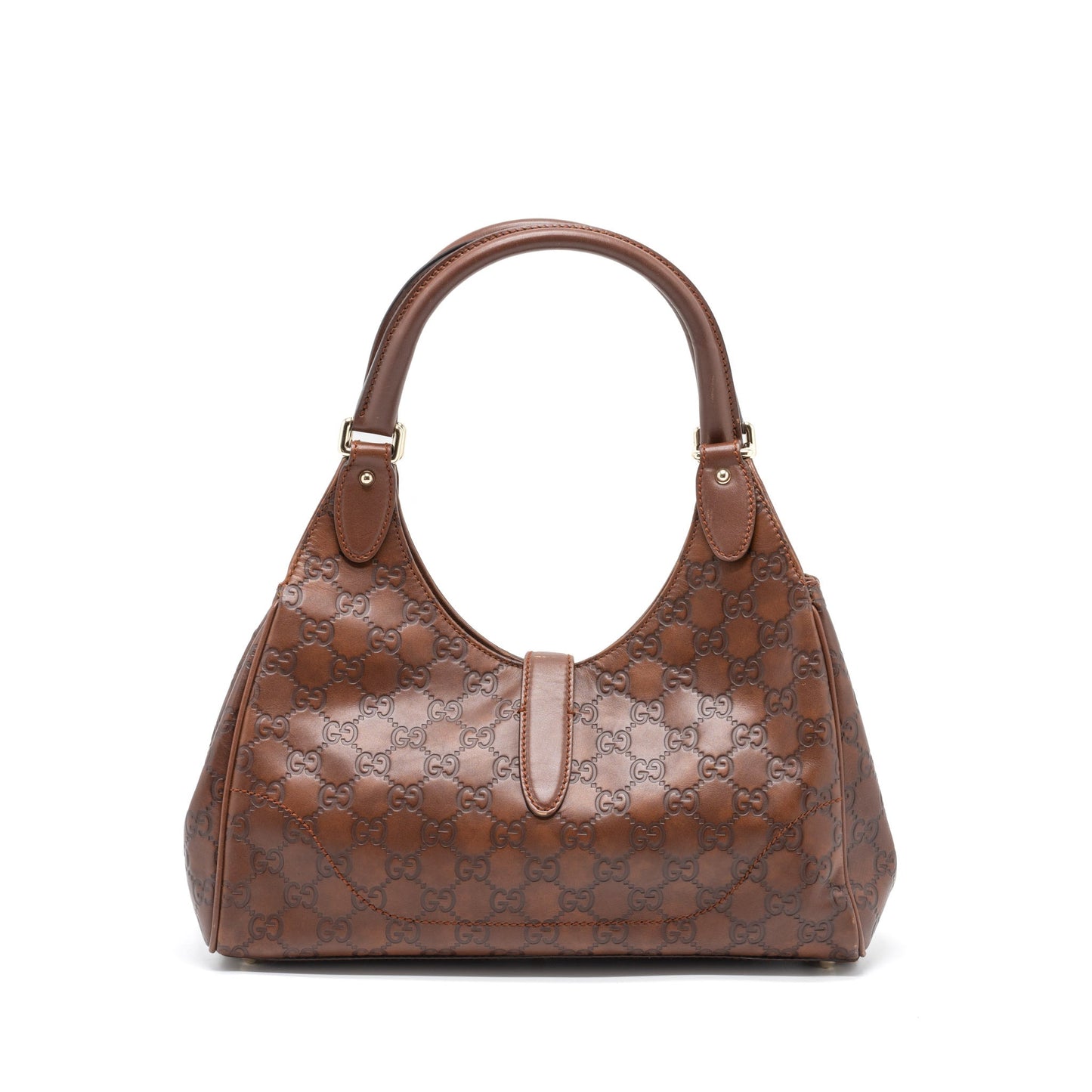 Gucci Jackie Bag GG Supreme Calfskin Brown