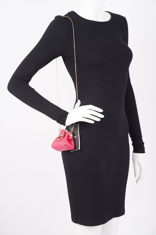 Fendi Fendi First Charm Pink Leather Nano