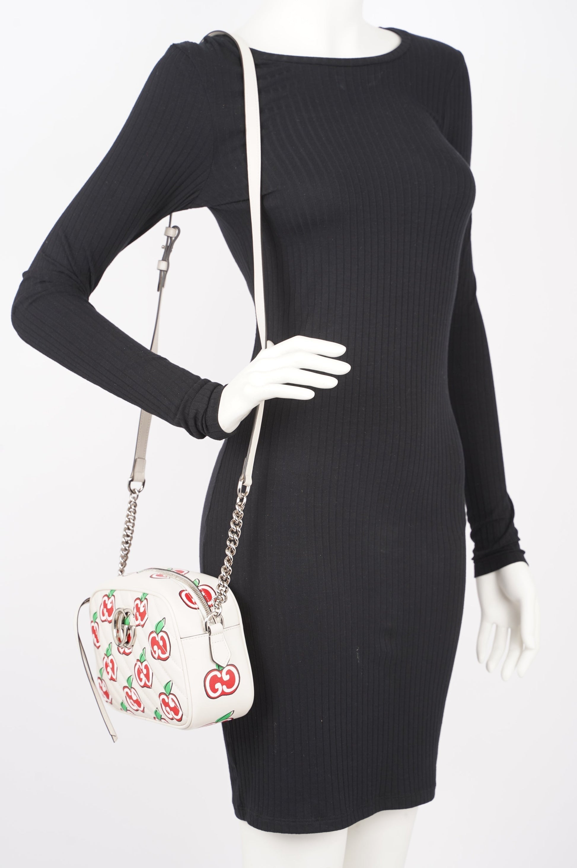 Gucci Lou Monogram Leather Crossbody