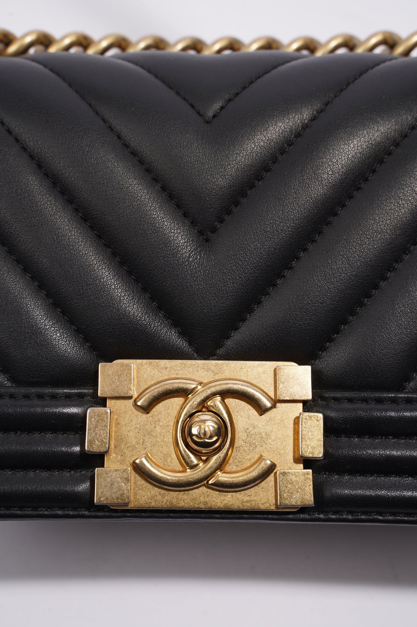 Chanel Boy Bag Black Lambskin Small