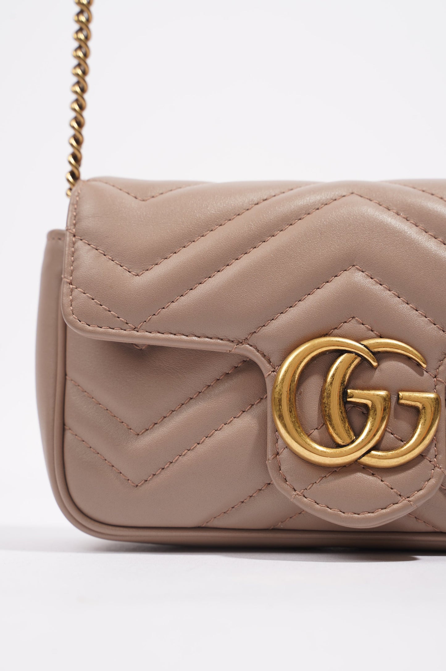 Gucci Lou Monogram Leather Mini Crossbody