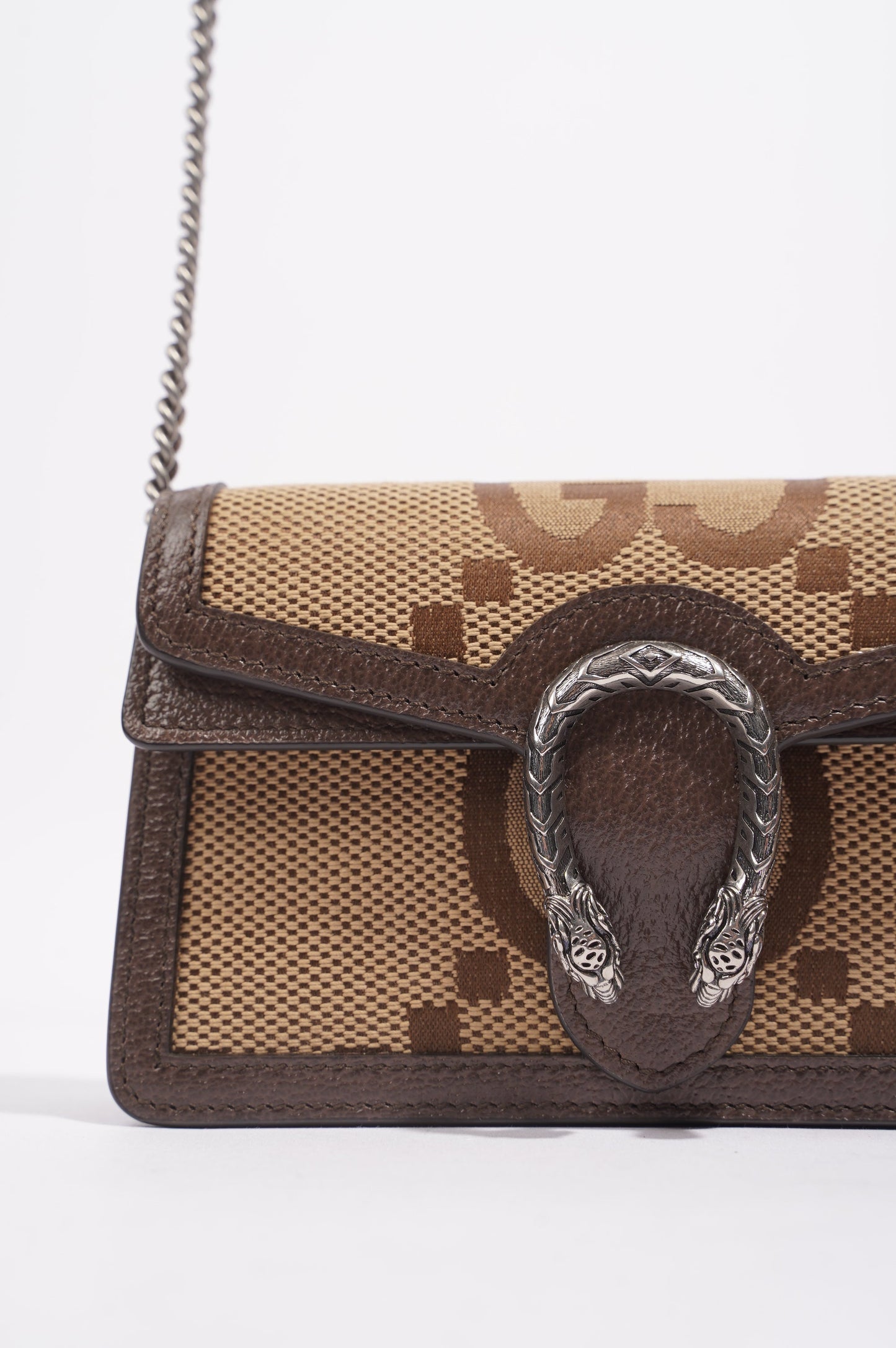Gucci Lou Monogram Mini Canvas Crossbody