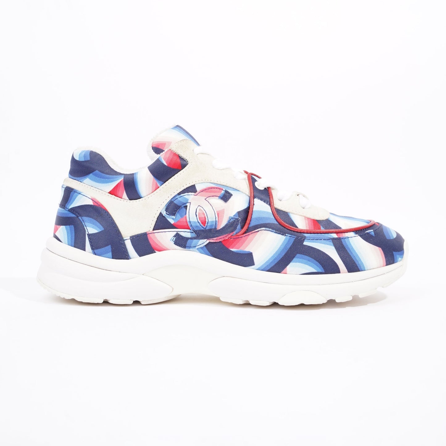 Chanel CC Logo Blue Multi EU 38 UK 5