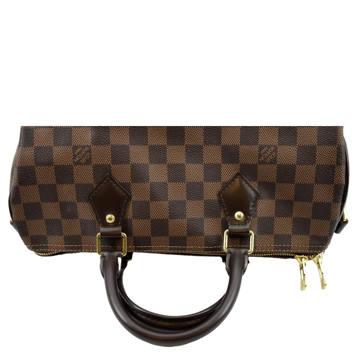LOUIS VUITTON 30 Bandouliere Damier Ebene Shoulder Bag Brown