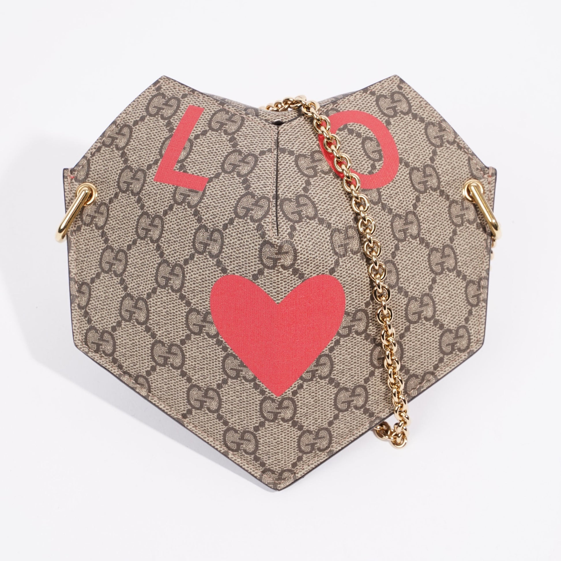 Gucci Lou Monogram Chain Mini Crossbody
