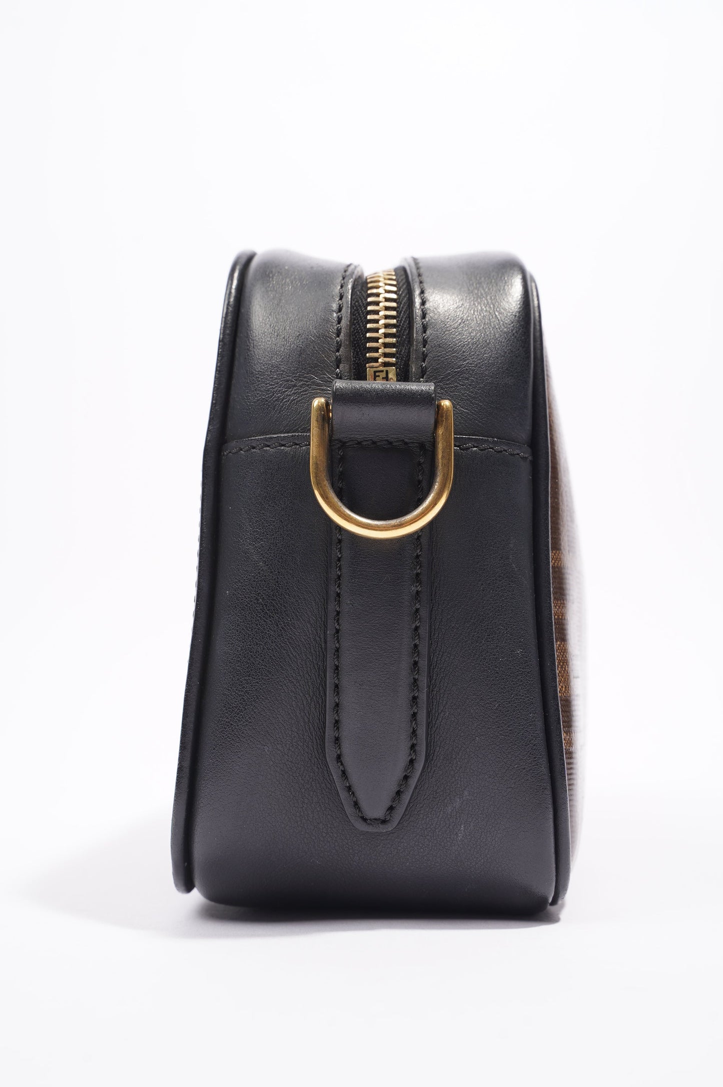 Fendi Camera Case Monogram Leather / Canvas