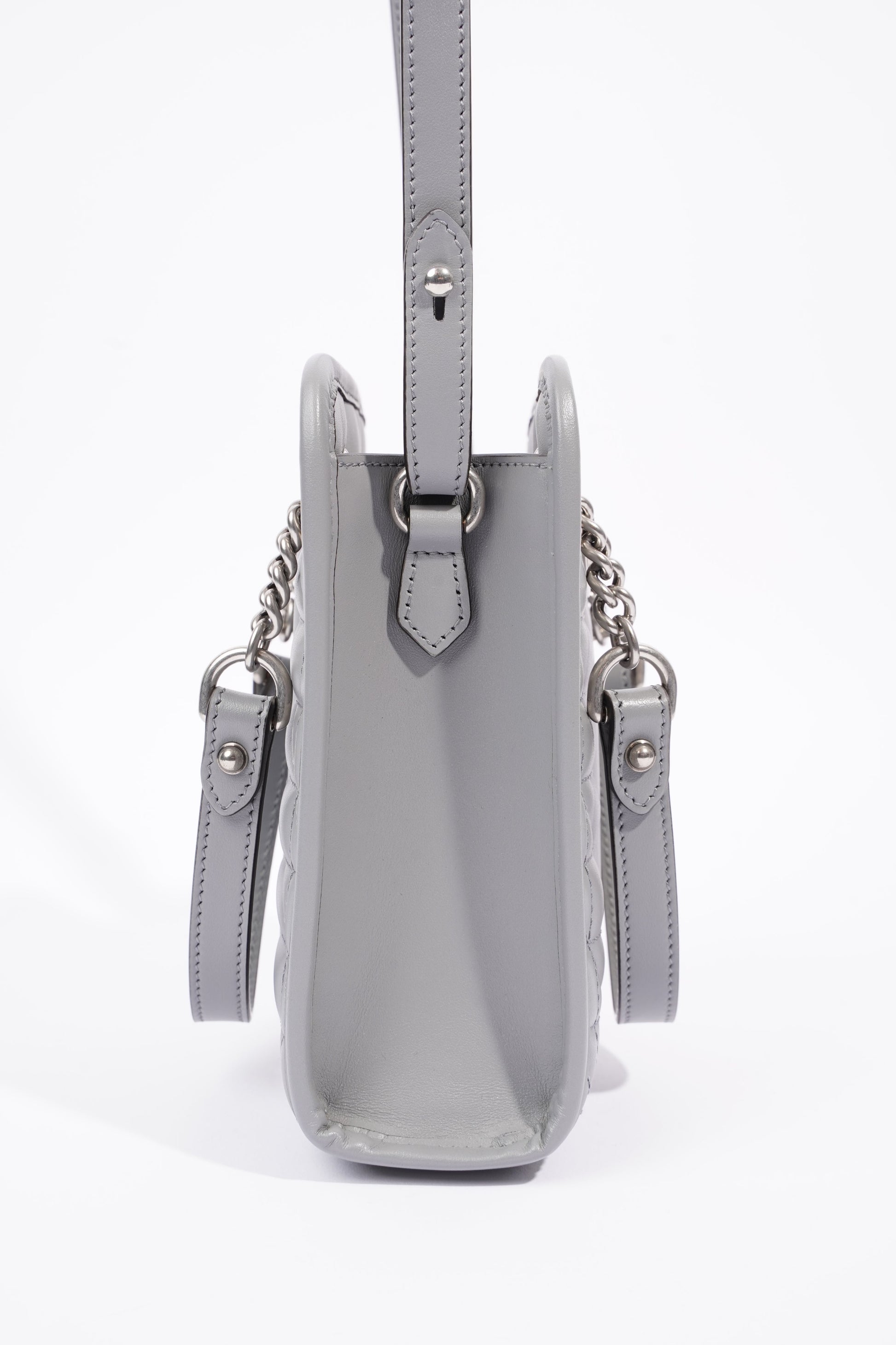 Gucci Lou Monogram Leather Mini Crossbody
