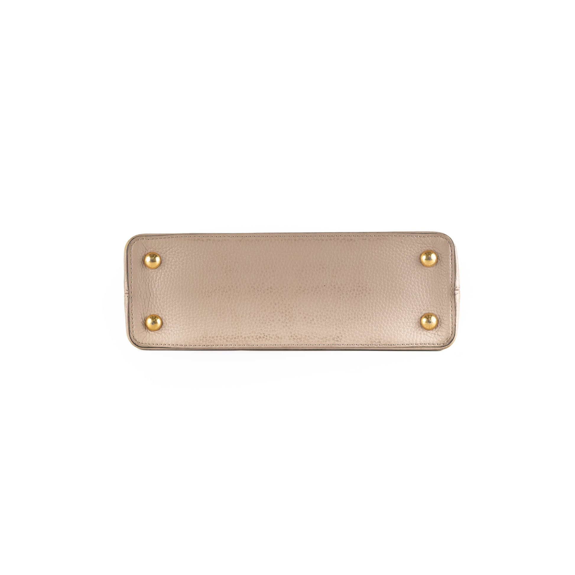 Louis Vuitton Capucines MM Bag Galet