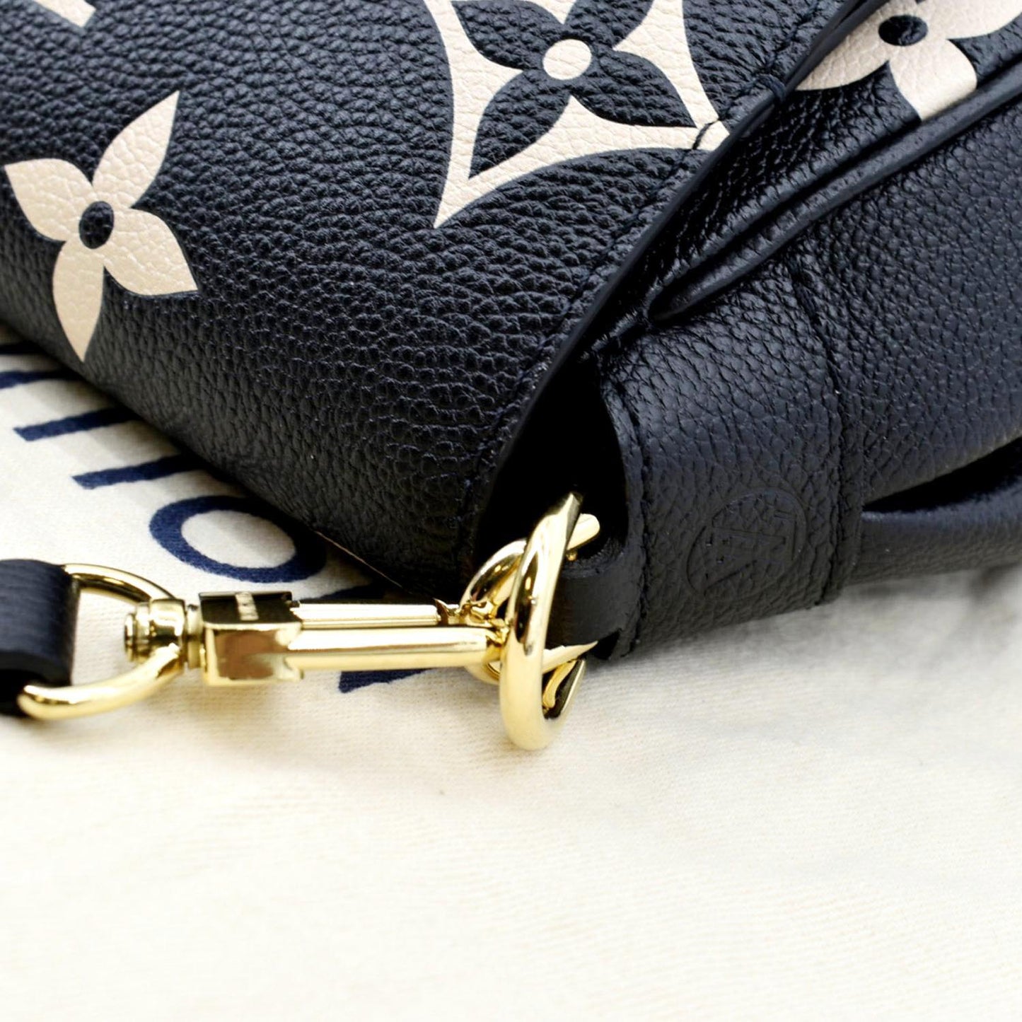 LOUIS VUITTON Favorite Monogram Empreinte Shoulder Bag Bicolor