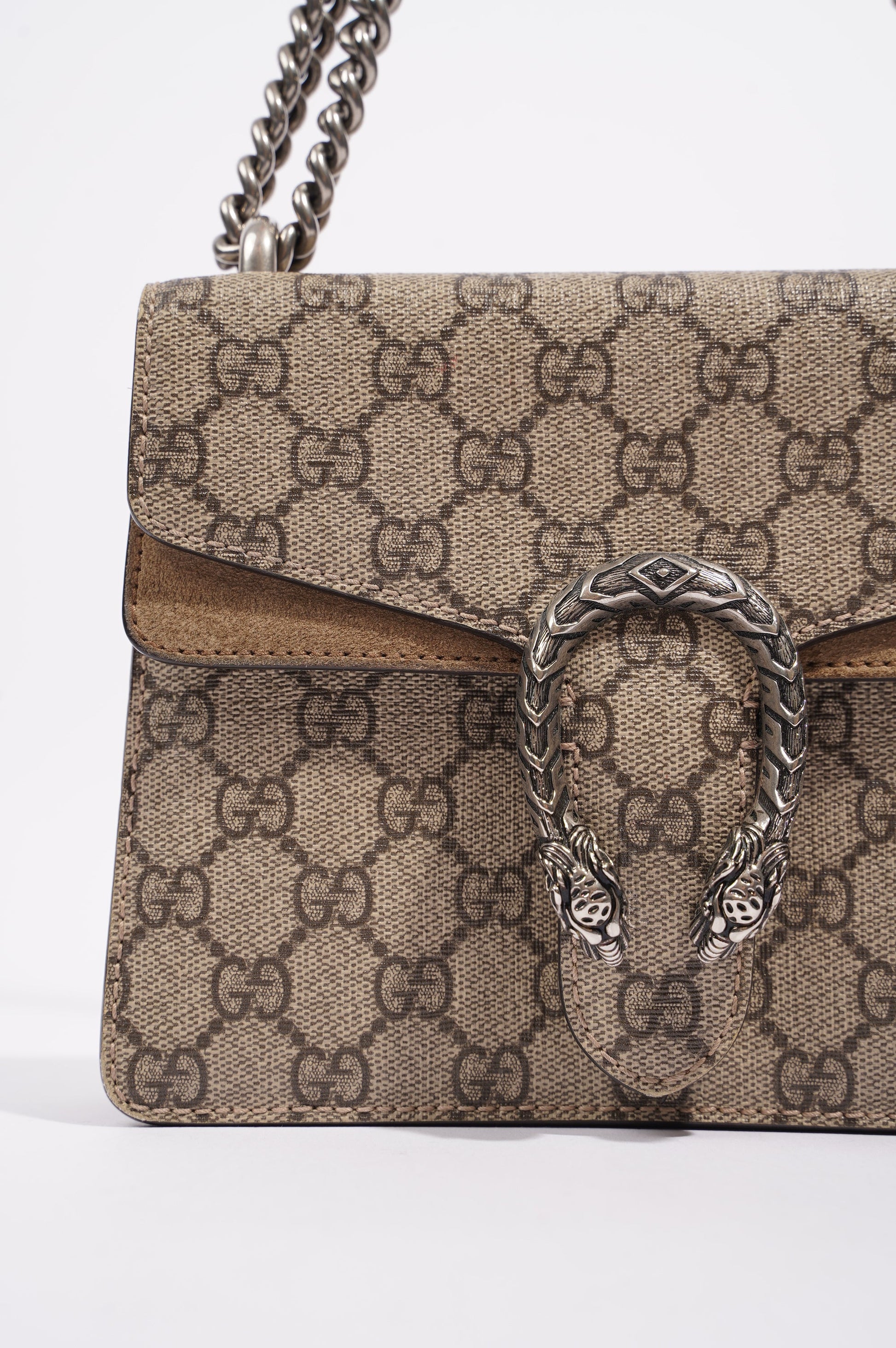 Gucci Lou Monogram Mini Canvas Crossbody