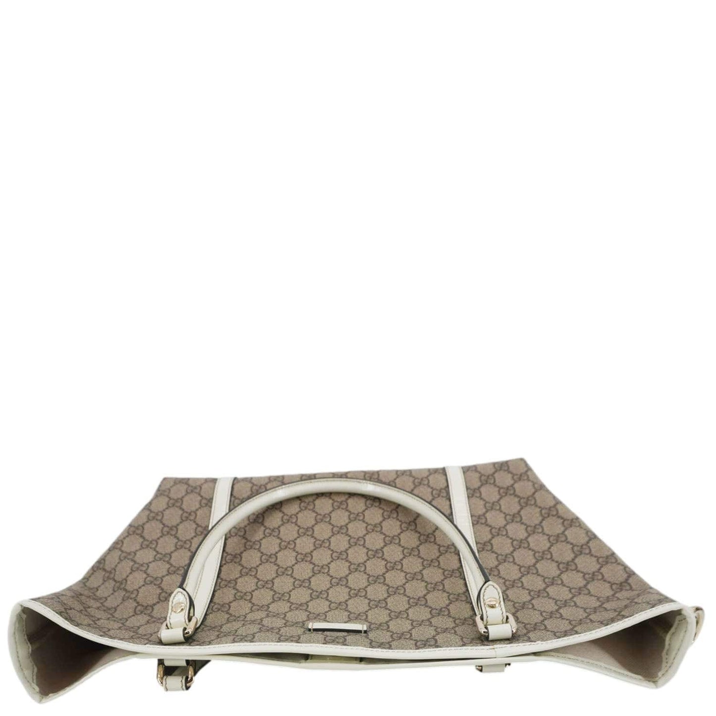 GUCCI Joy Medium GG Supreme Canvas Tote Bag Beige 197953