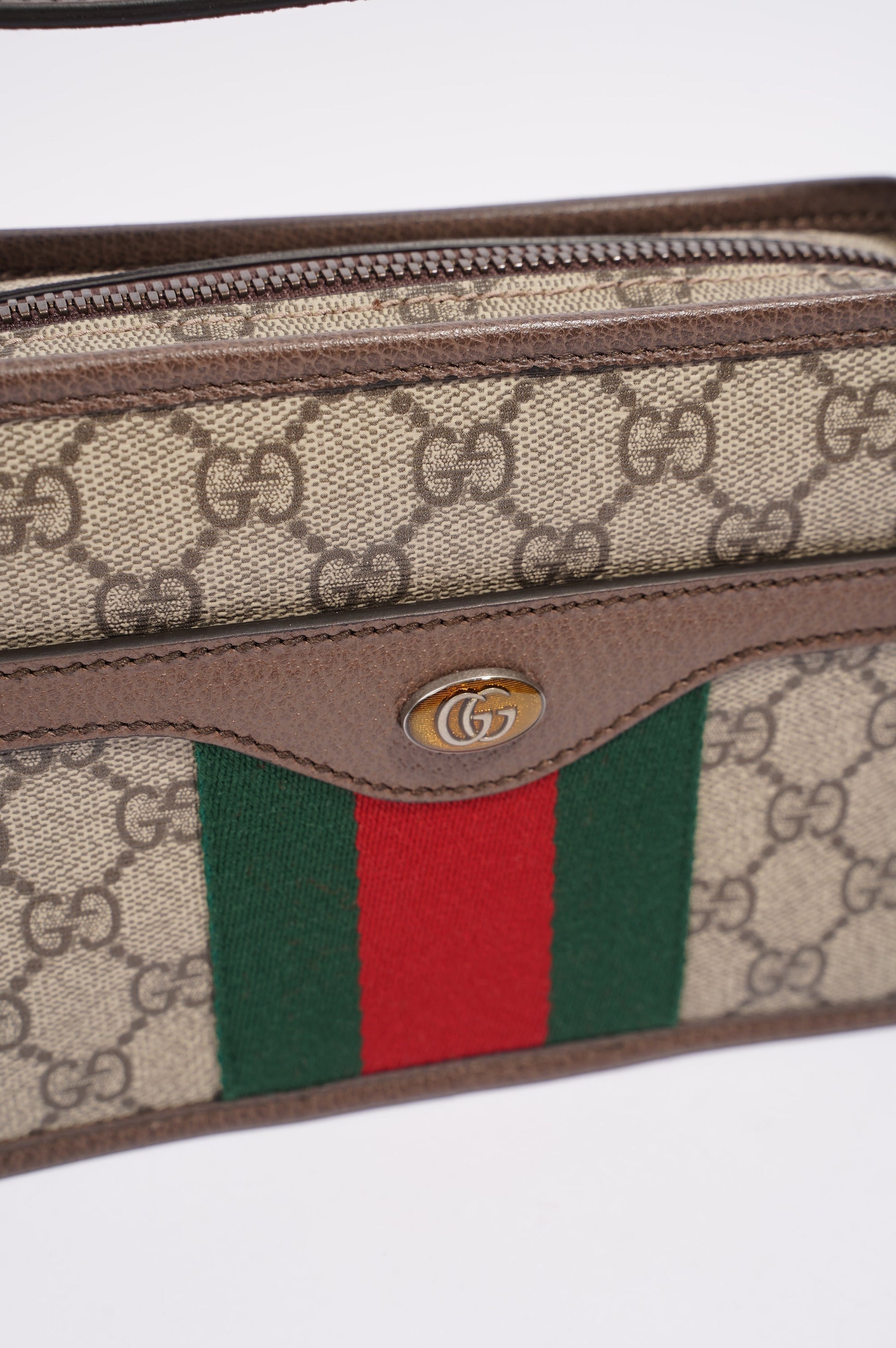 Gucci Lou Monogram Canvas Crossbody