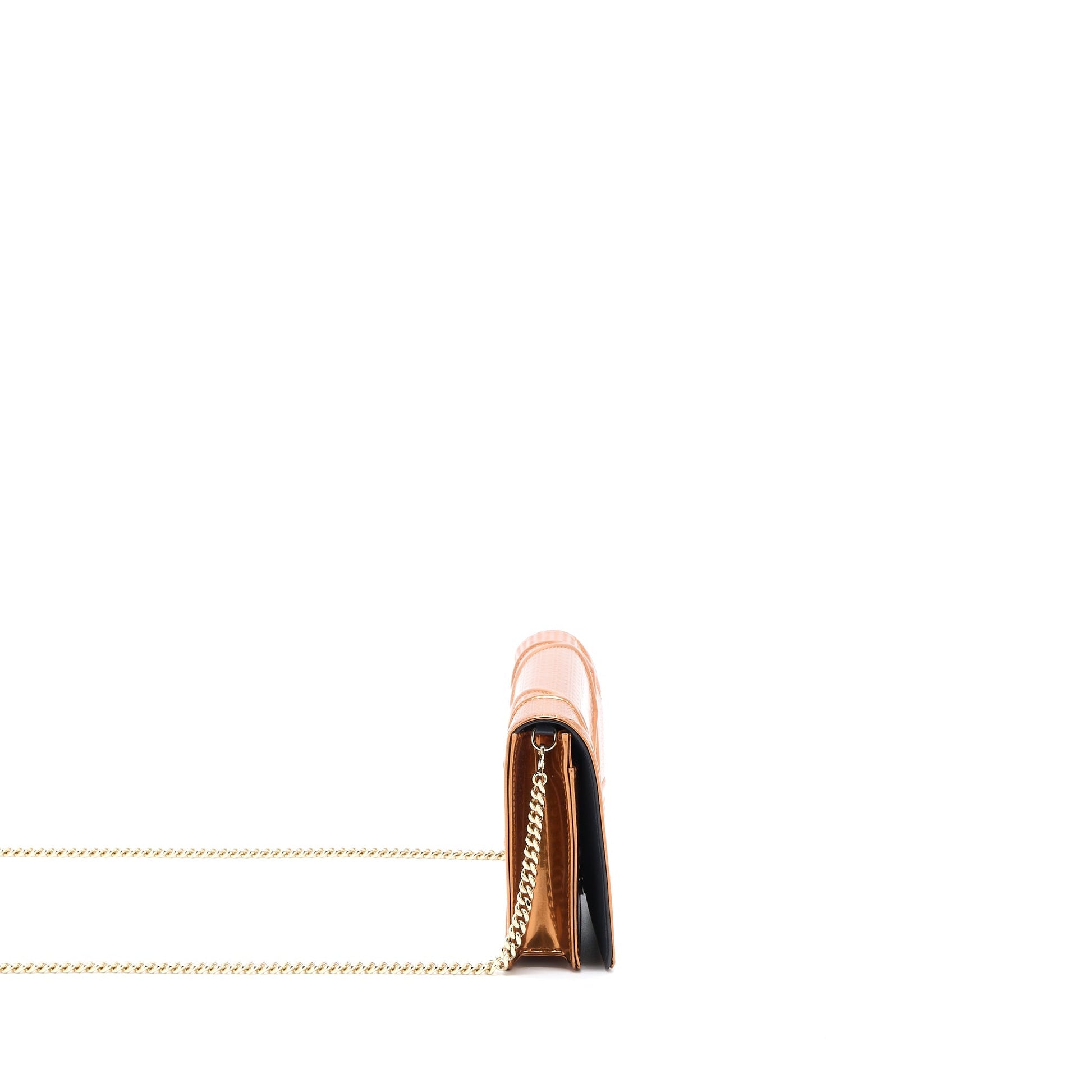 Dior Diorama Wallet on Chain Patent Metallic