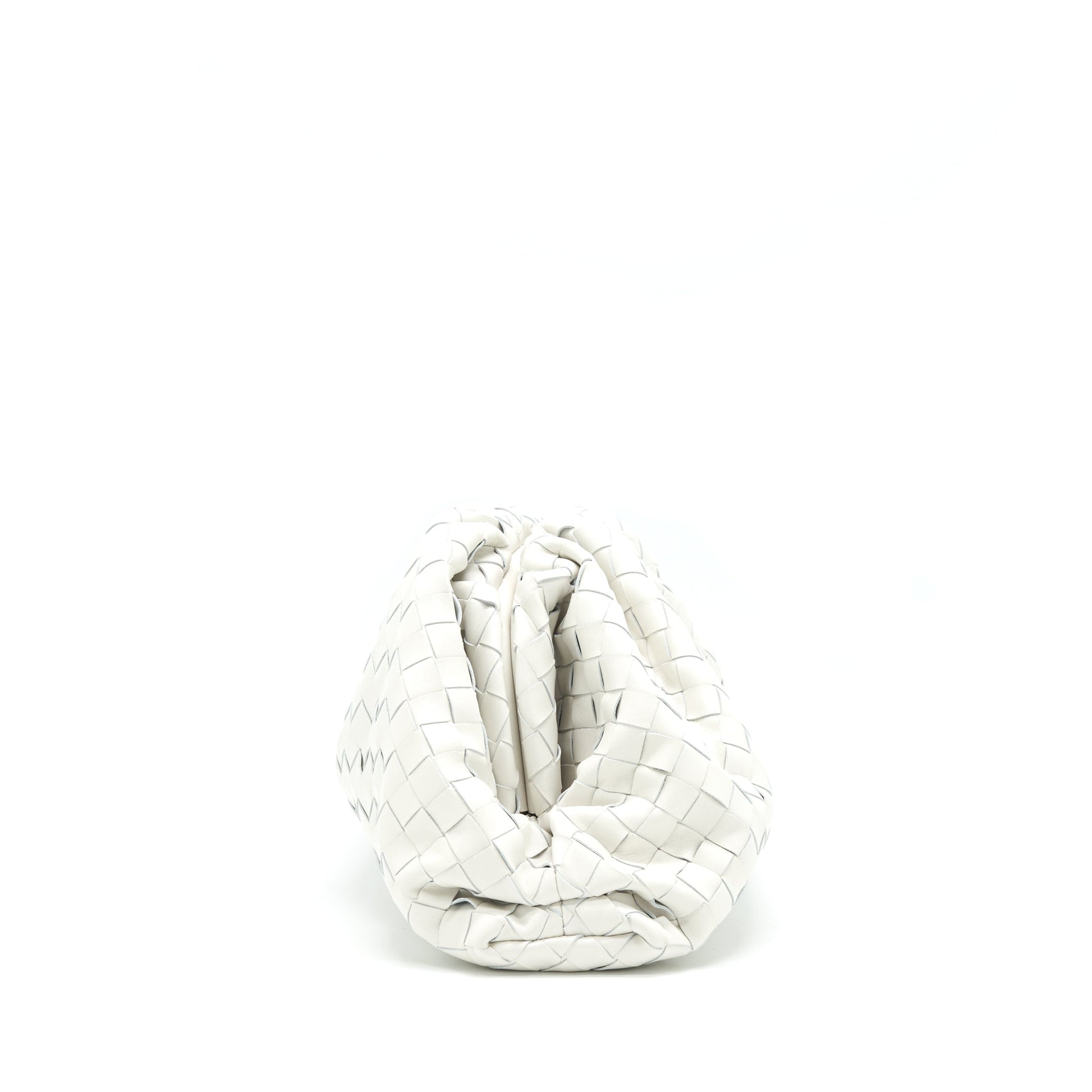Bottega Veneta Intrecciato Pouch in White