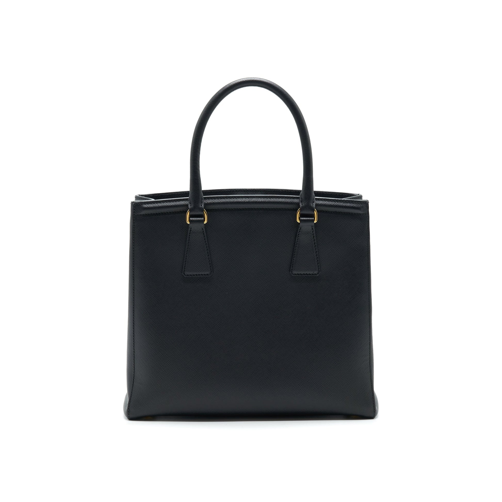 Prada Saffiano Lux Leather Tote Bag Nero