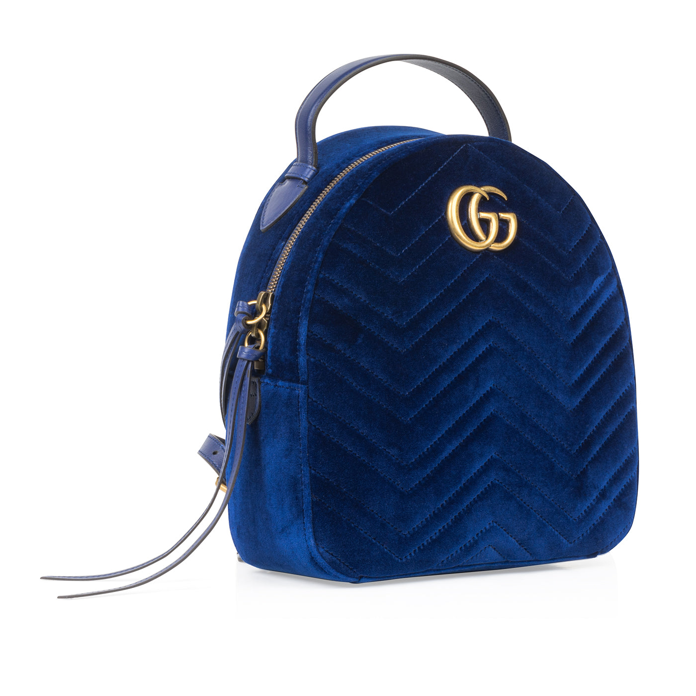 Gucci Chain Leather Backpack