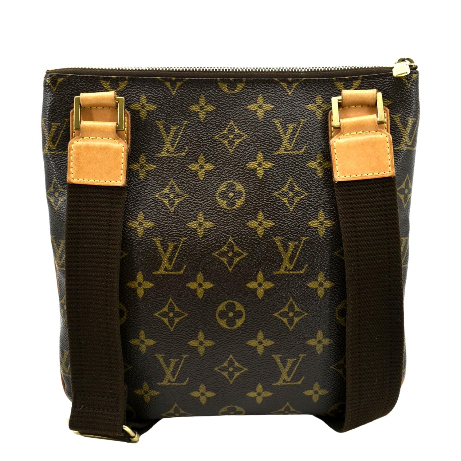 LOUIS VUITTON Bosphore Pochette Monogram Canvas Shoulder Bag Brown (35004 - SYB )