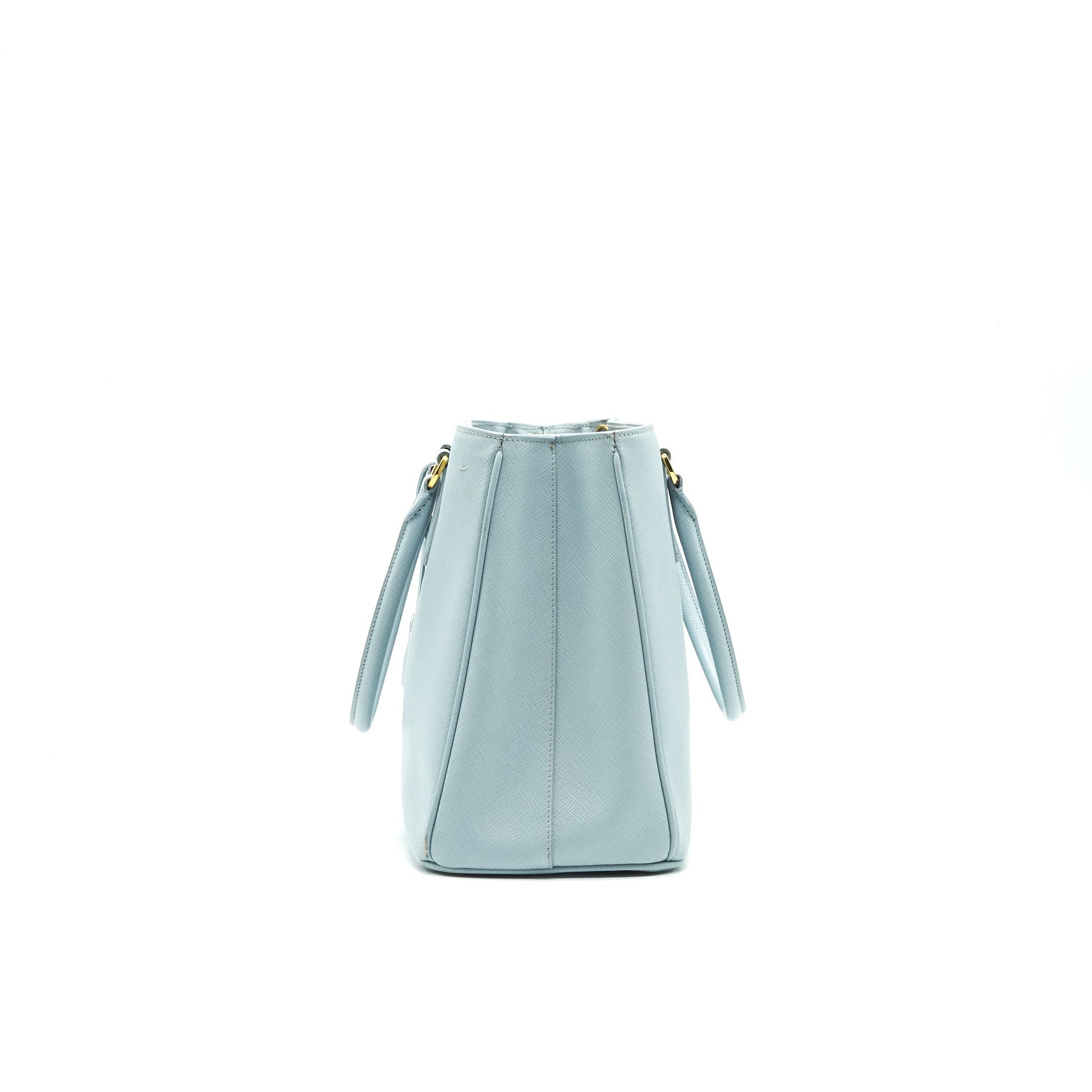PRADA SAFFIANO TOTE BAG Skyblue
