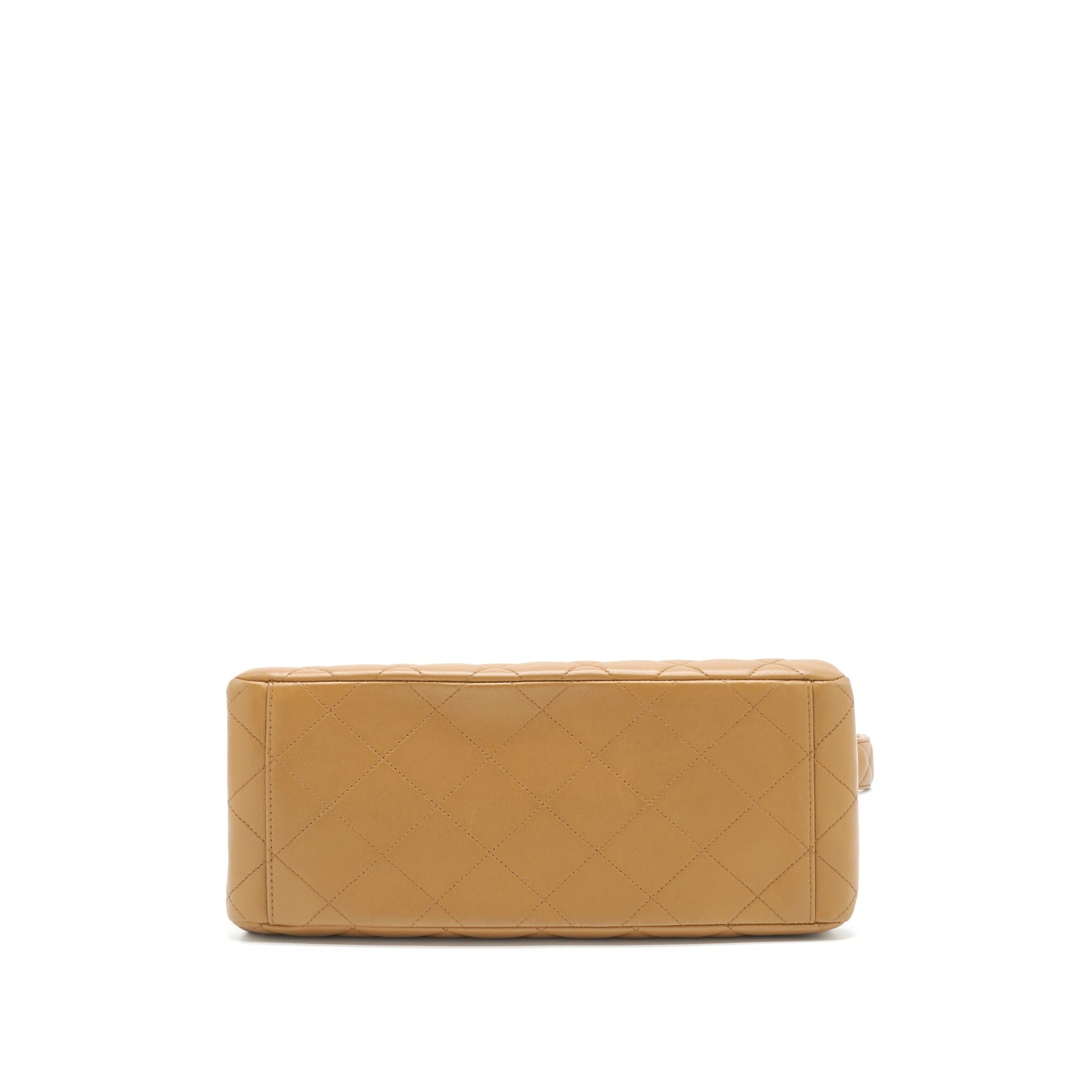 Chanel Kelly Shoulder Bag Dark Beige