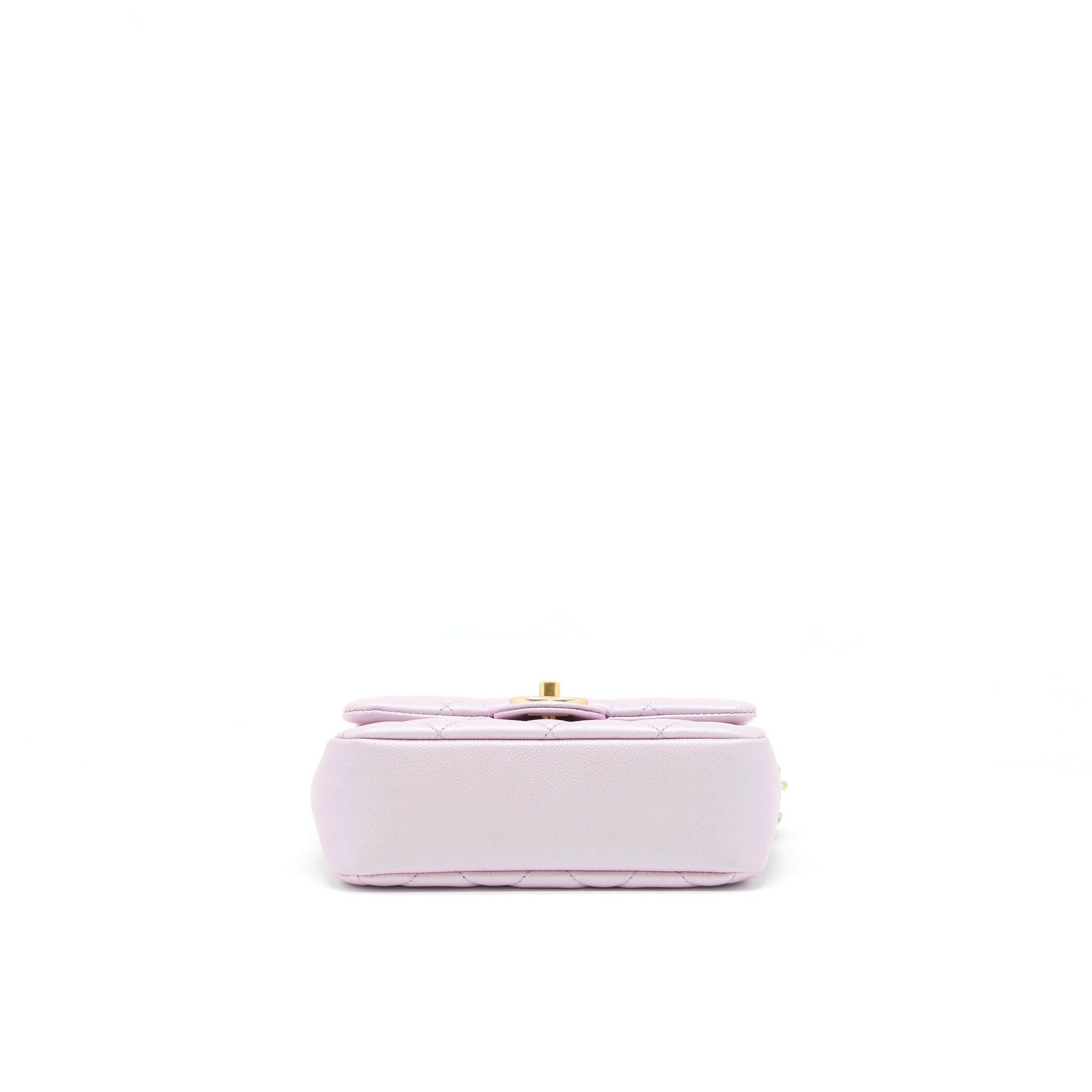 Chanel 21K My Perfect Mini Flap Bag Caviar Pink