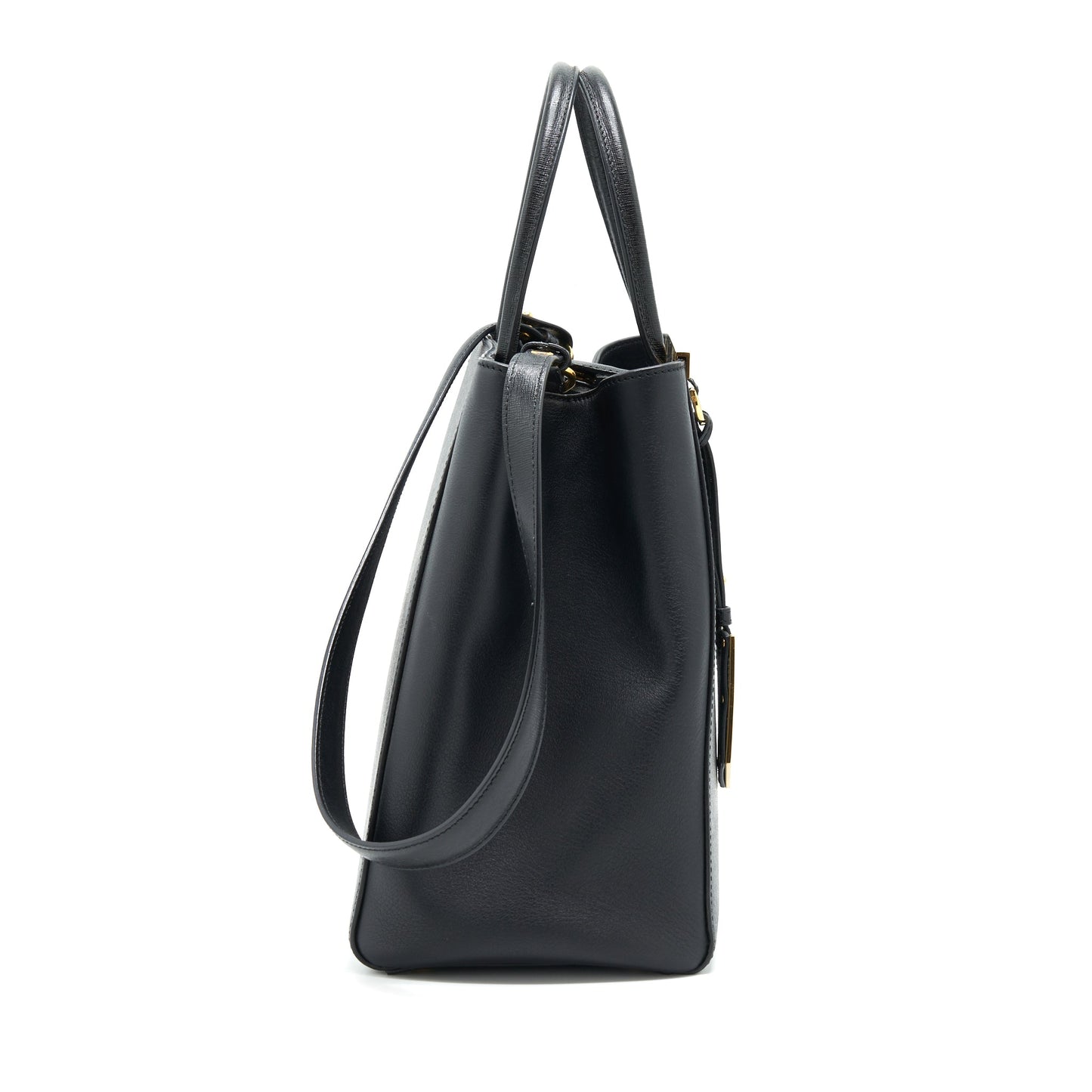 Fendi 2Jours Tote Purse Black