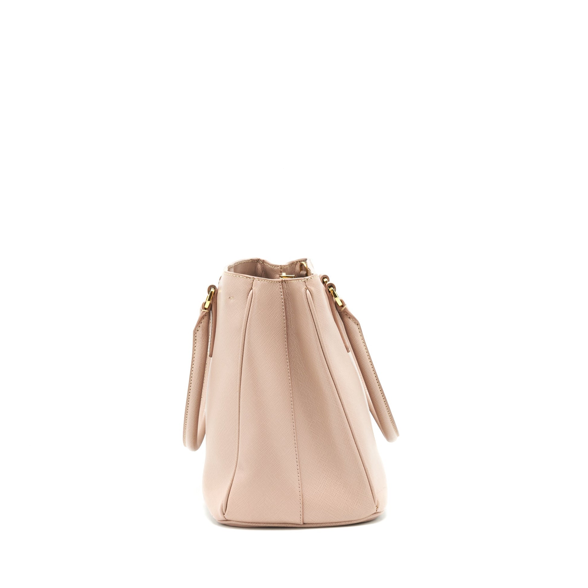Prada Saffiano Tote Bag Beige GHW