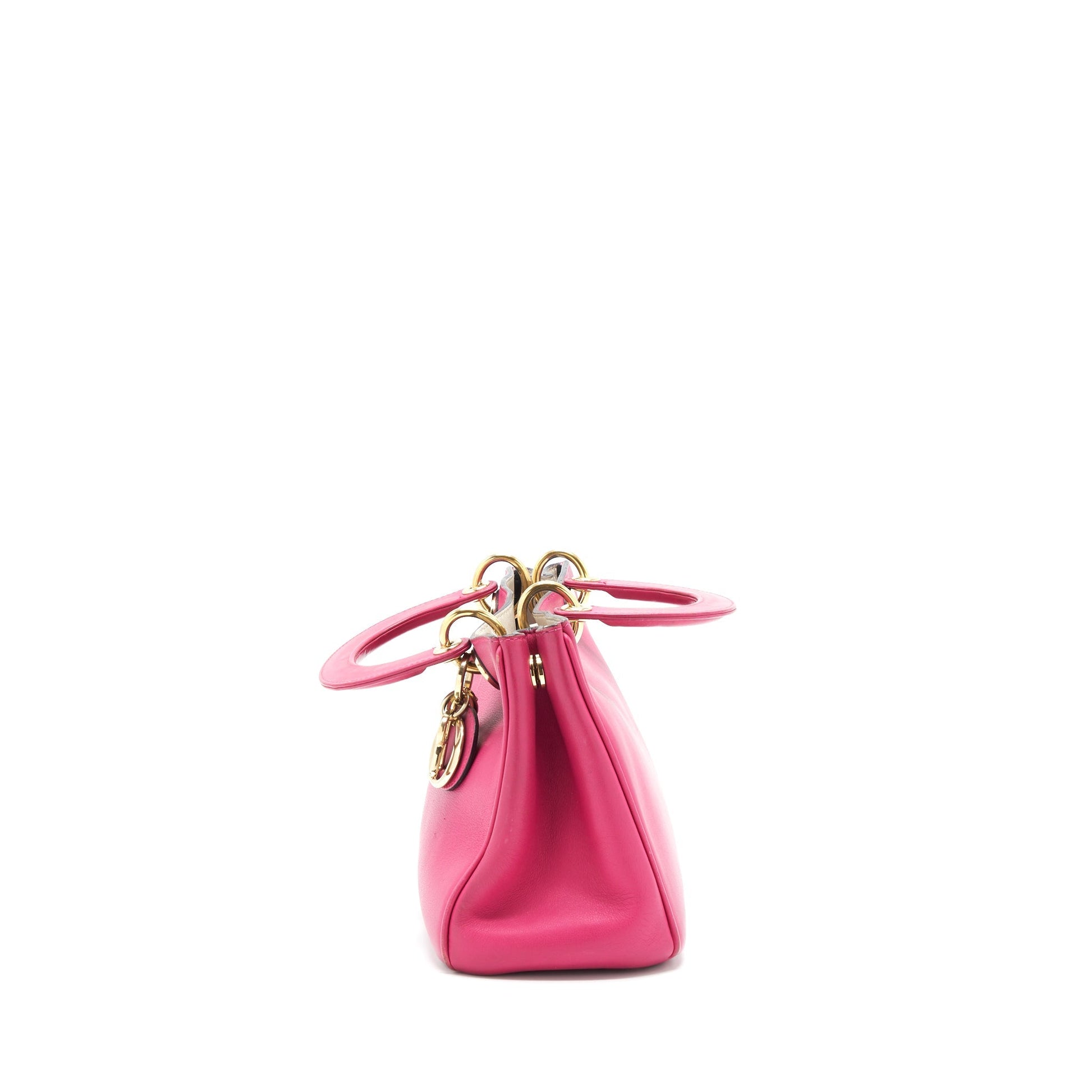Dior Diorissimo Mini Tote Purse Pink
