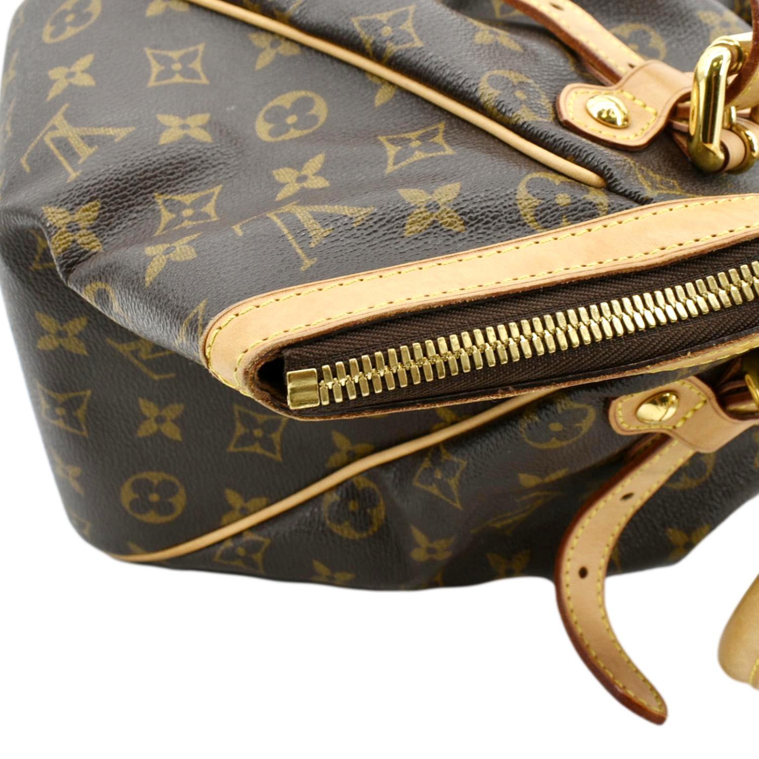 LOUIS VUITTON Tivoli GM Monogram Canvas Shoulder Bag Brown