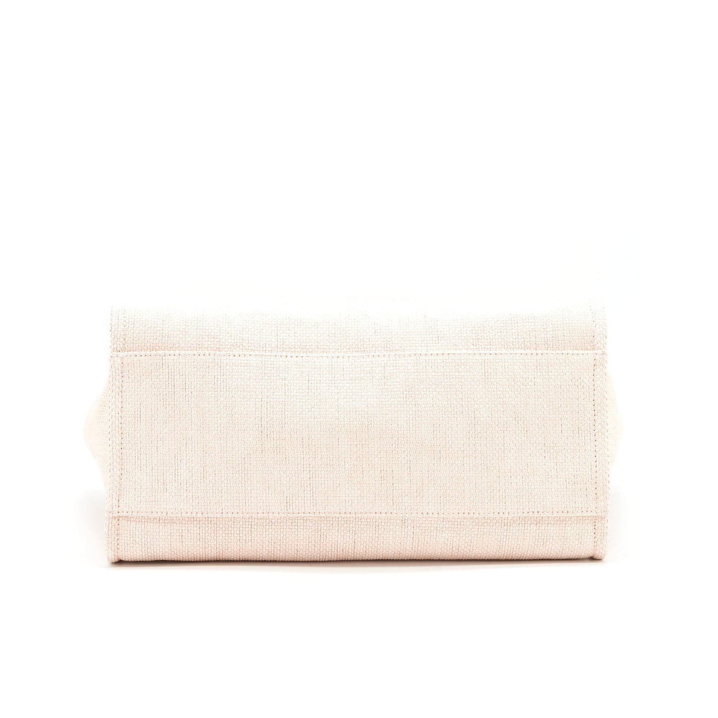 CHANEL DEAUVILLE MM TOTE BAG CANVAS PINK
