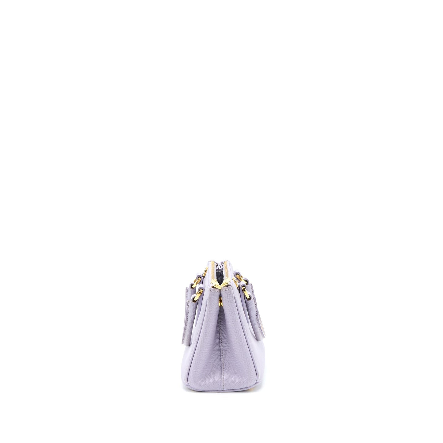 Prada Galleria Saffiano Mini Bag Leather Light Purple GHW
