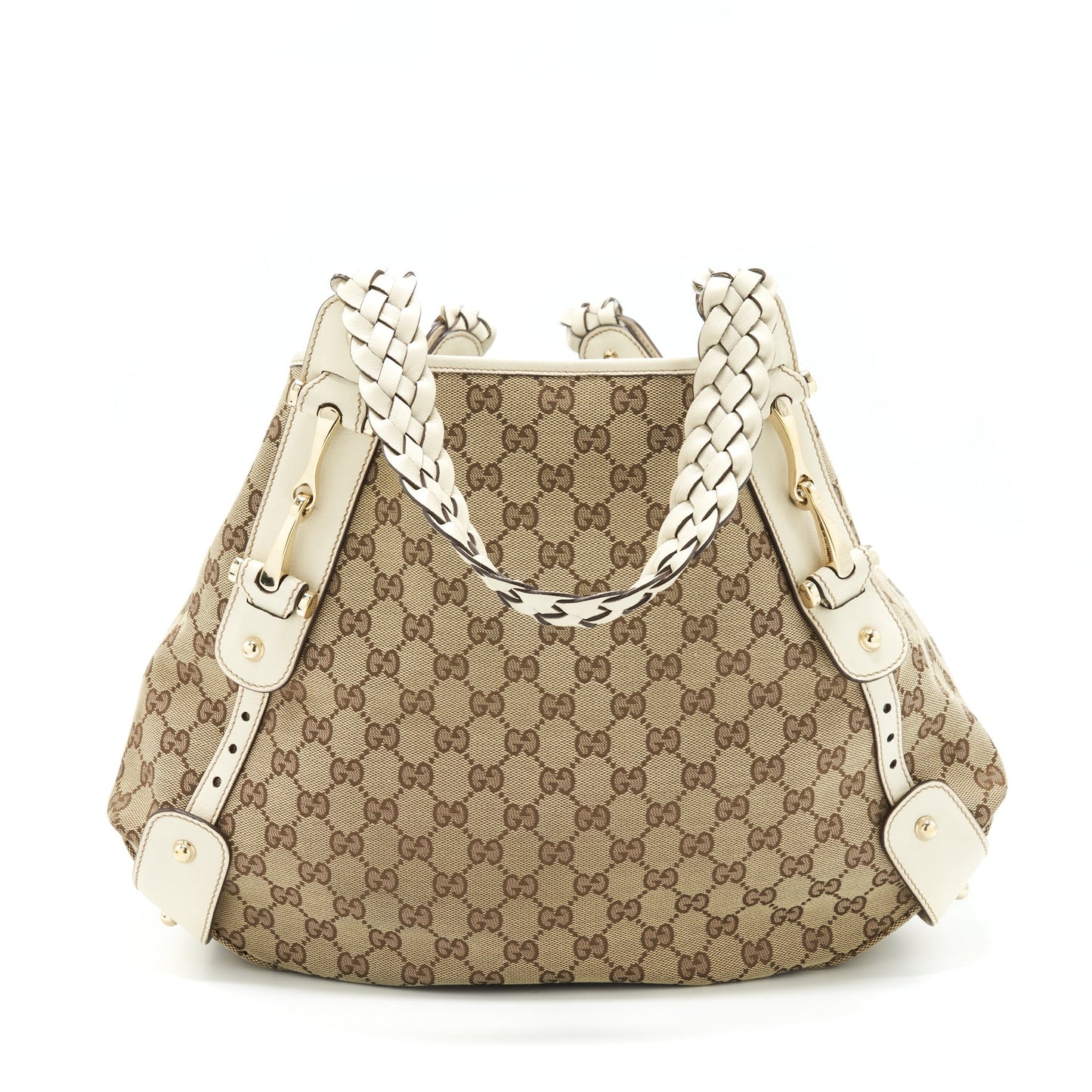 Gucci Tote Bag Canvas GG Supreme SHW