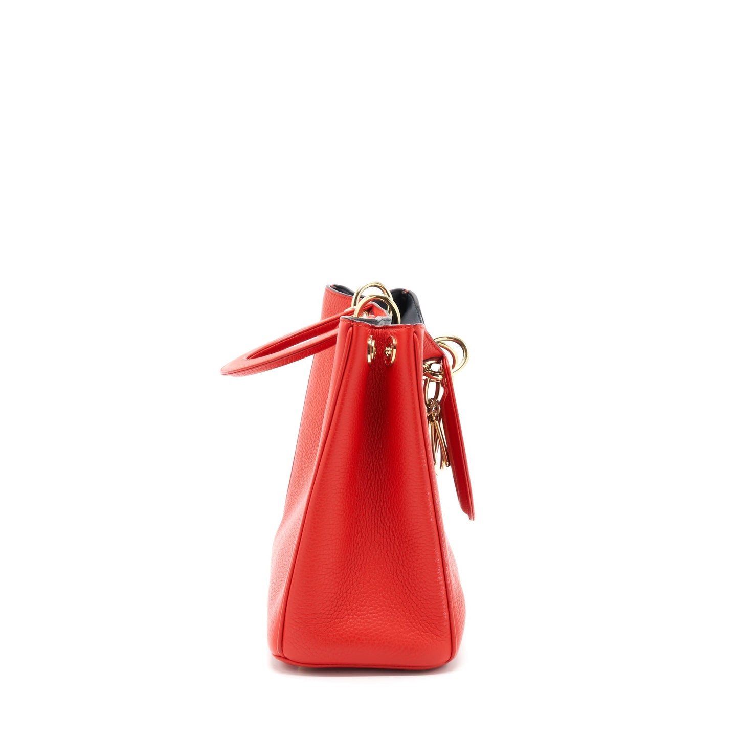 Dior Diorissimo Tote Purse Red