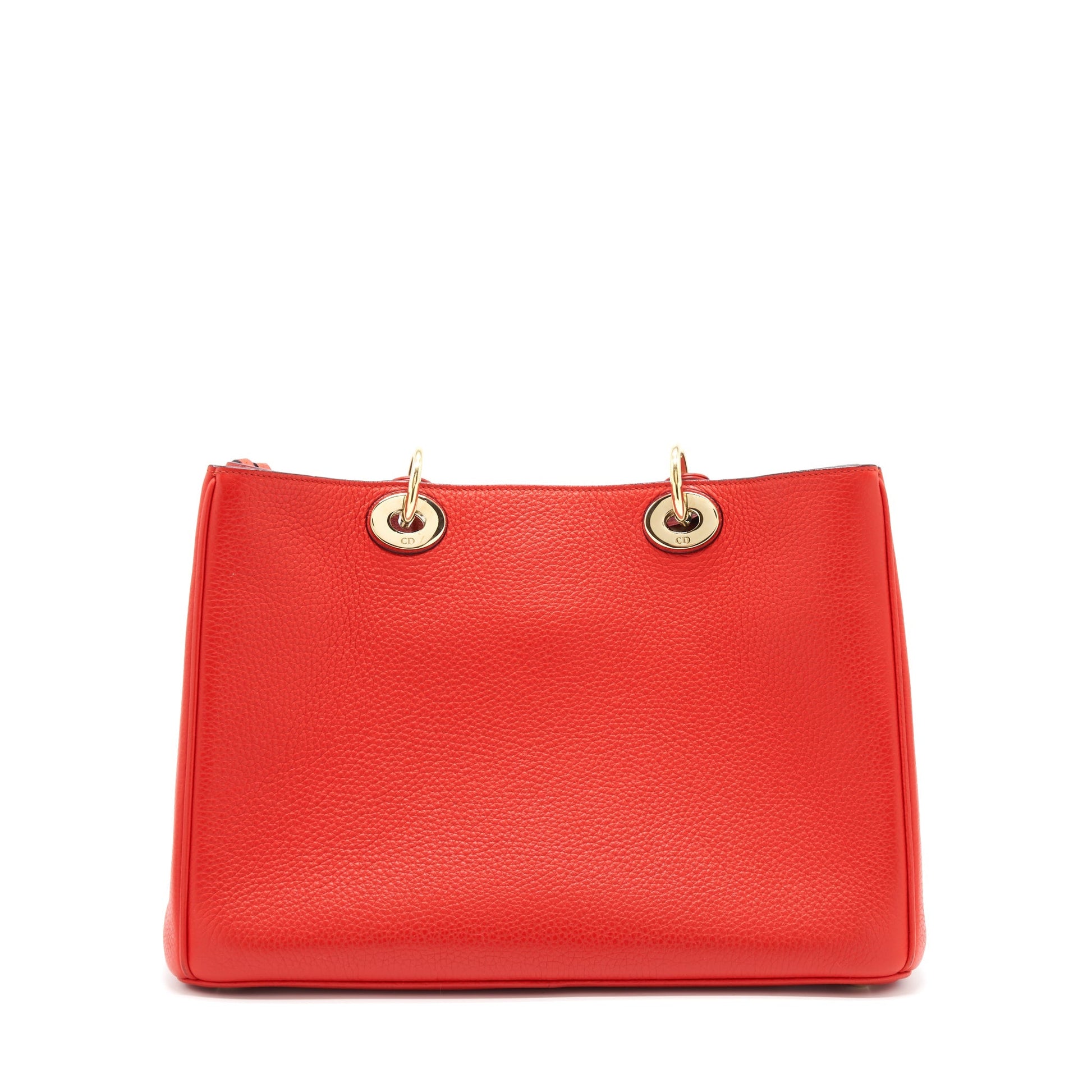 Dior Diorissimo Tote Purse Red