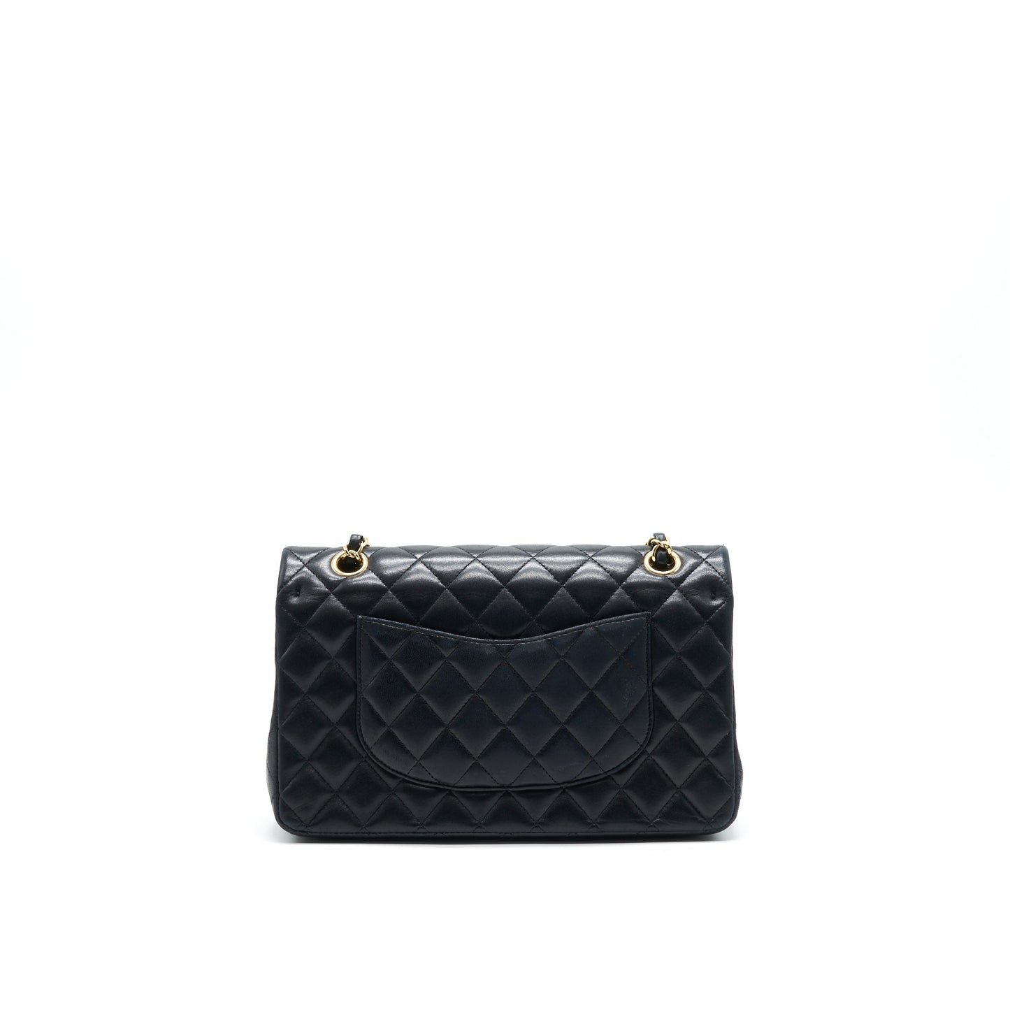 Chanel Classic Double Flap Bag Lambskin Medium Black serial 19