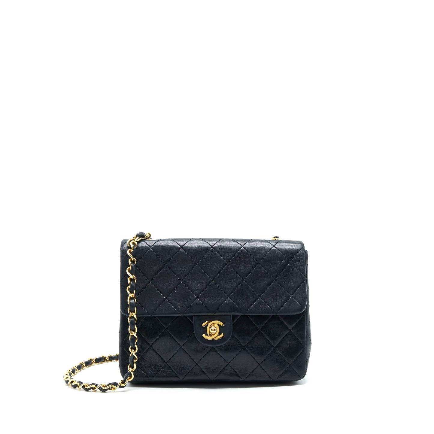 Chanel Small Flap Bag Lambskin Black
