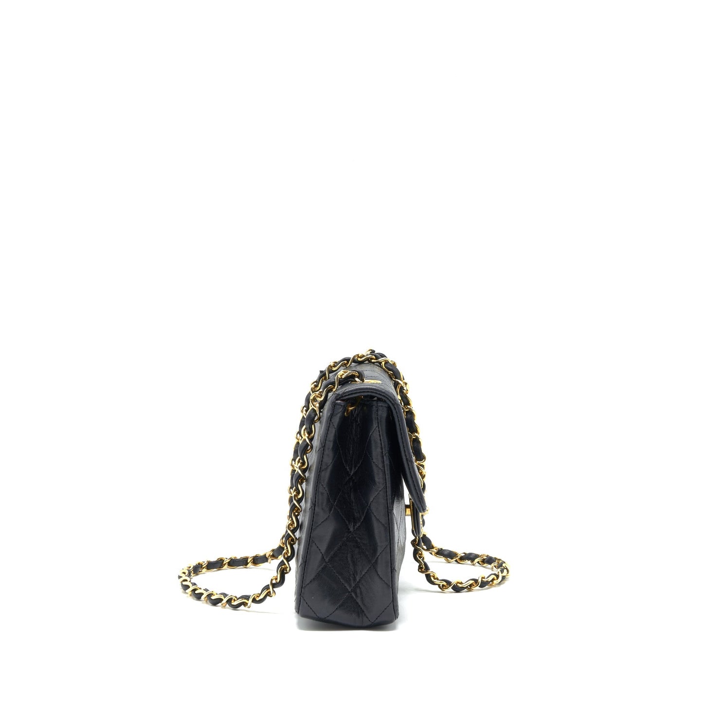 Chanel Small Flap Bag Lambskin Black