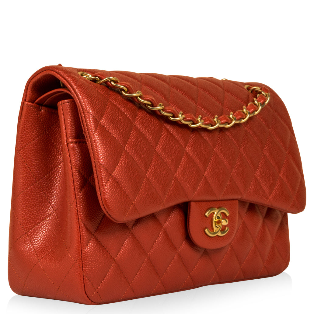 Chanel Classic Flap Bag - Jumbo - Caviar